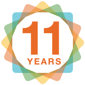 11th Year Logo