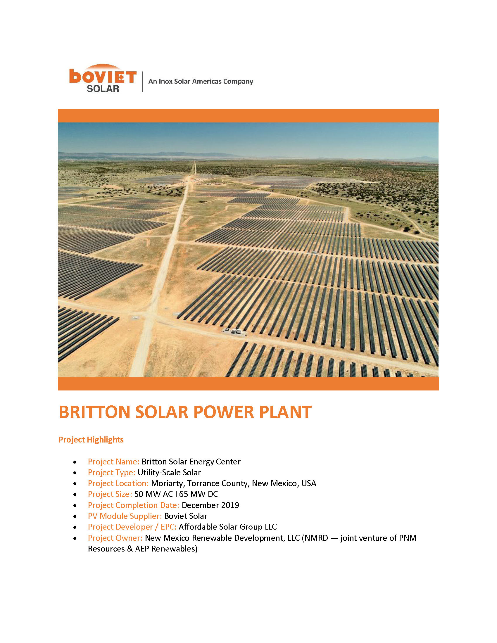Affordable Solar Britton Page 1