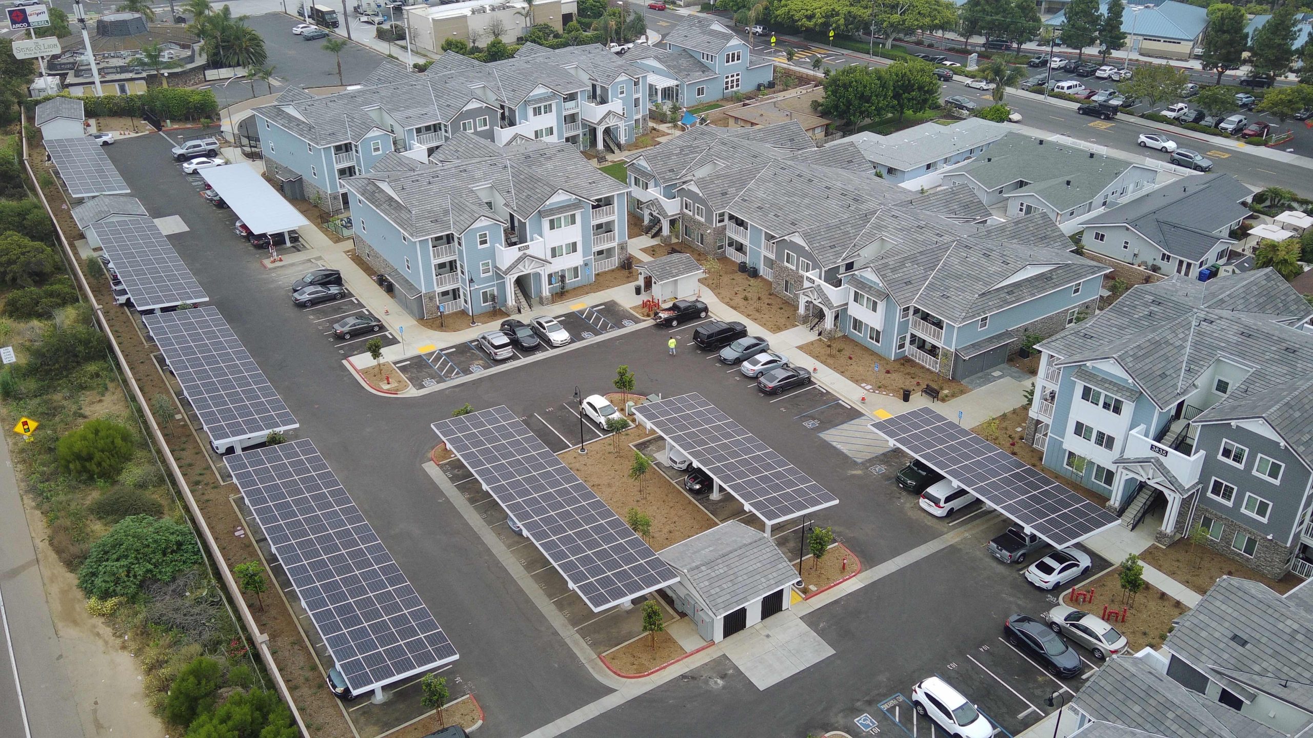 Boviet Solar Cal Solar Pasific Wind Apartments Solar System