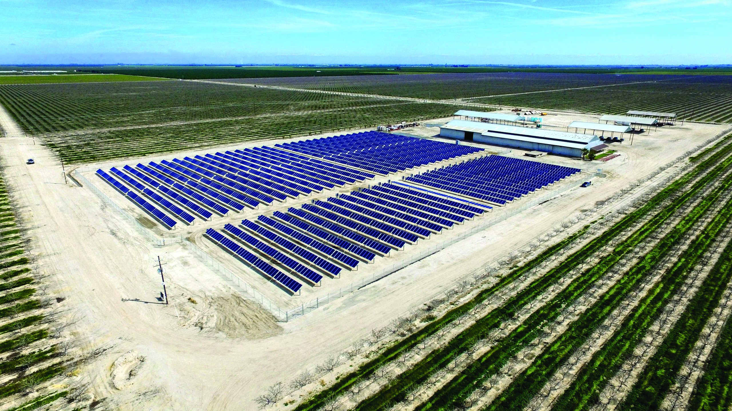 Boviet Solar Calcom Energy Gilmore Ranch Solar System