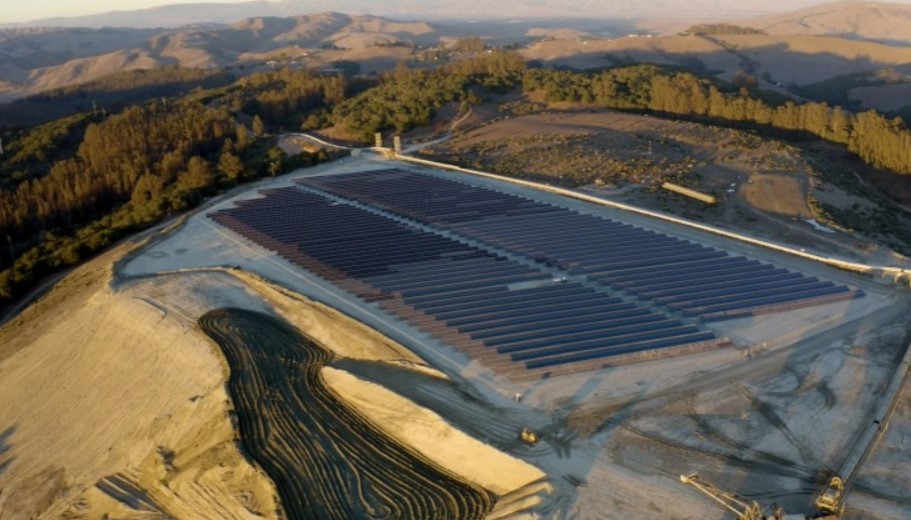 Boviet Solar Calcom Energy Granite Rock Quarry Solar System