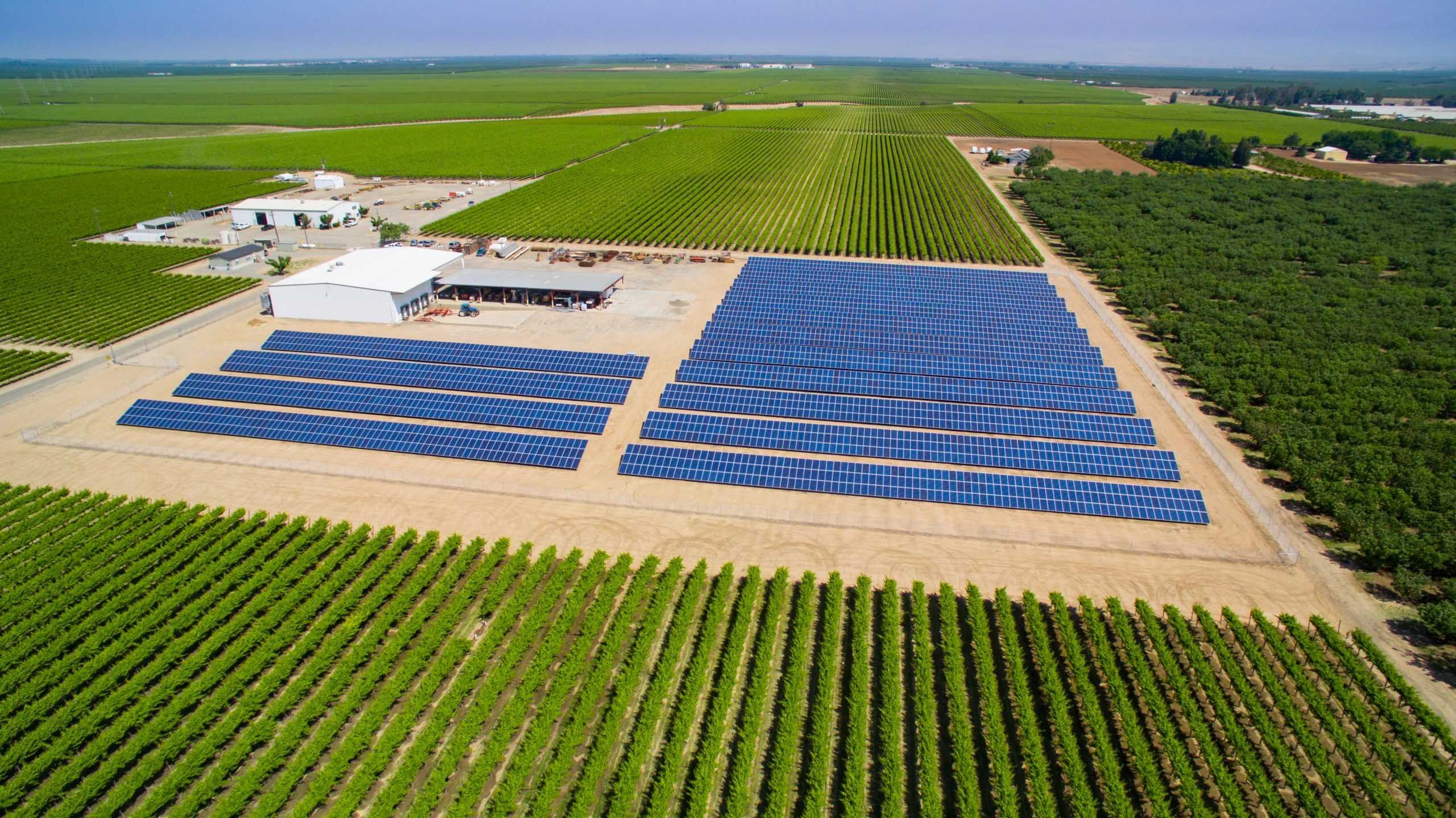 Boviet Solar Calcom Energy Lagorio Farms Solar System