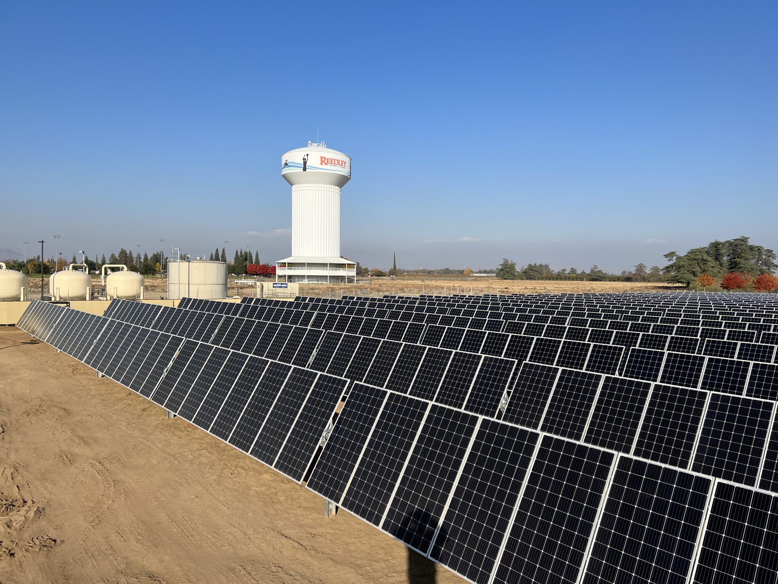 Boviet Solar Centrica Business Solution City Of Reedley Solar System