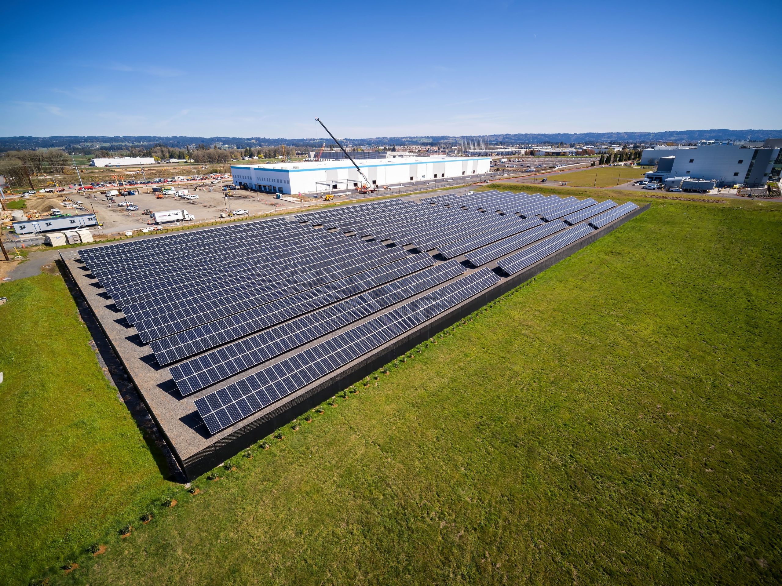 Boviet Solar Centrica Business Solution Mnaufacturing Facility Solar System