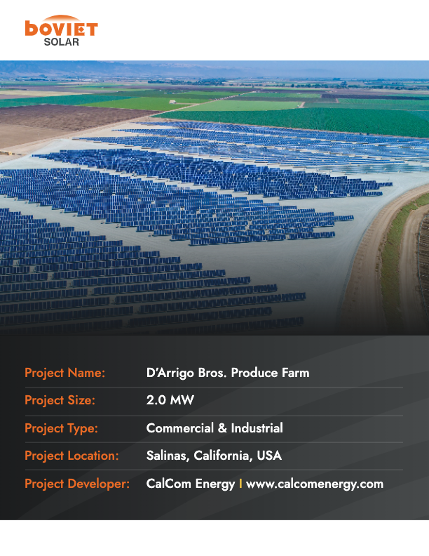 Boviet Solar Projects Case Study Calcom Energy D Arrigos Brothers 02 2022 Thumbnail
