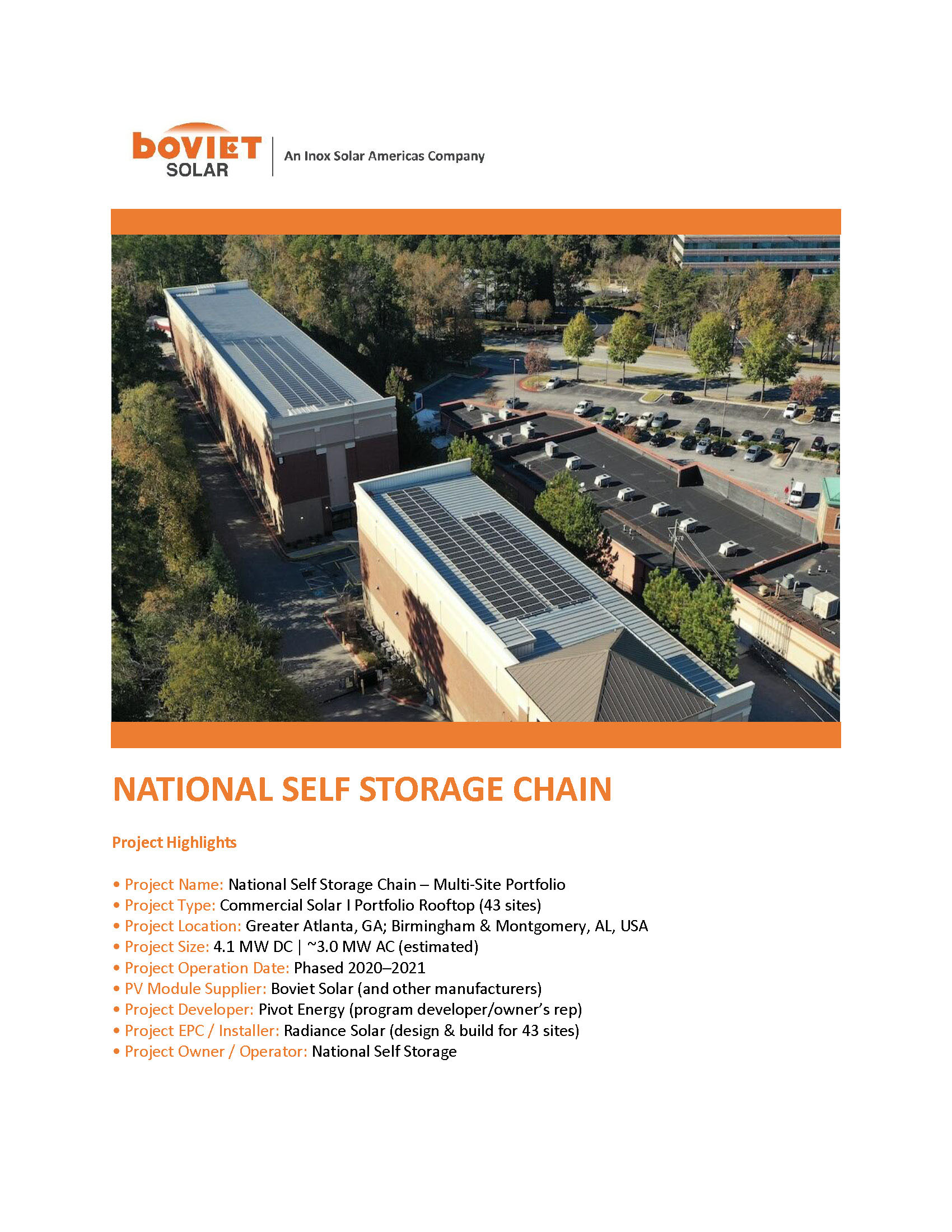 Boviet Solar Radiance Energy National Self Stora Building Solar System Page 1
