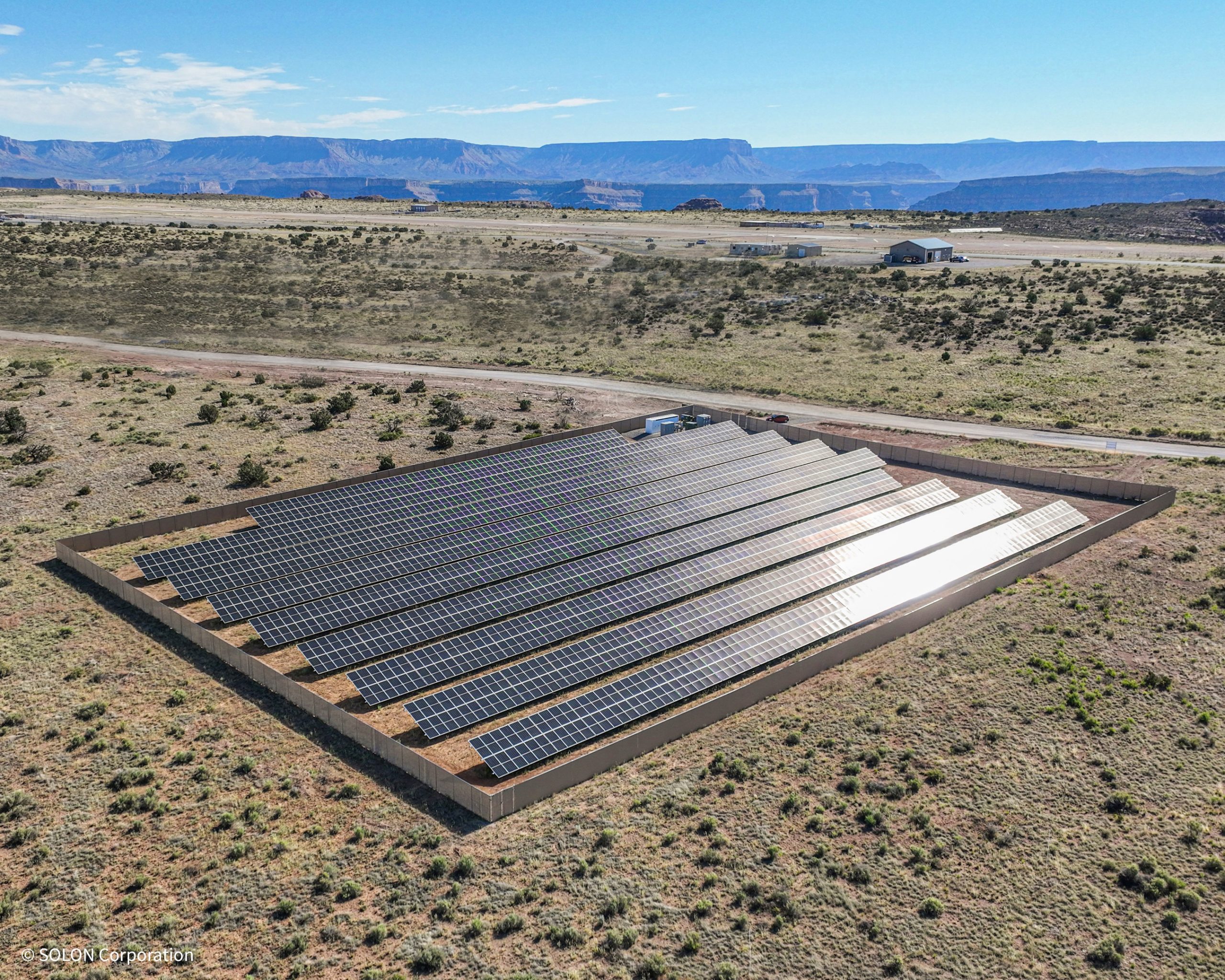 Boviet Solar Solon Corp Hualapai Grand Canyon West Solarstorage Microgrid Solar System