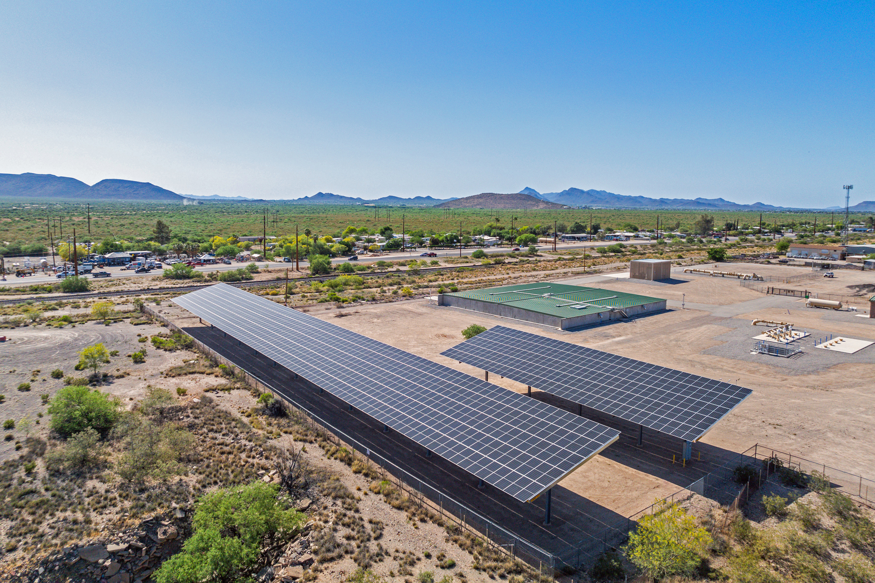 Boviet Solar Soloncorp Eisenhower Pump Carport Solar System