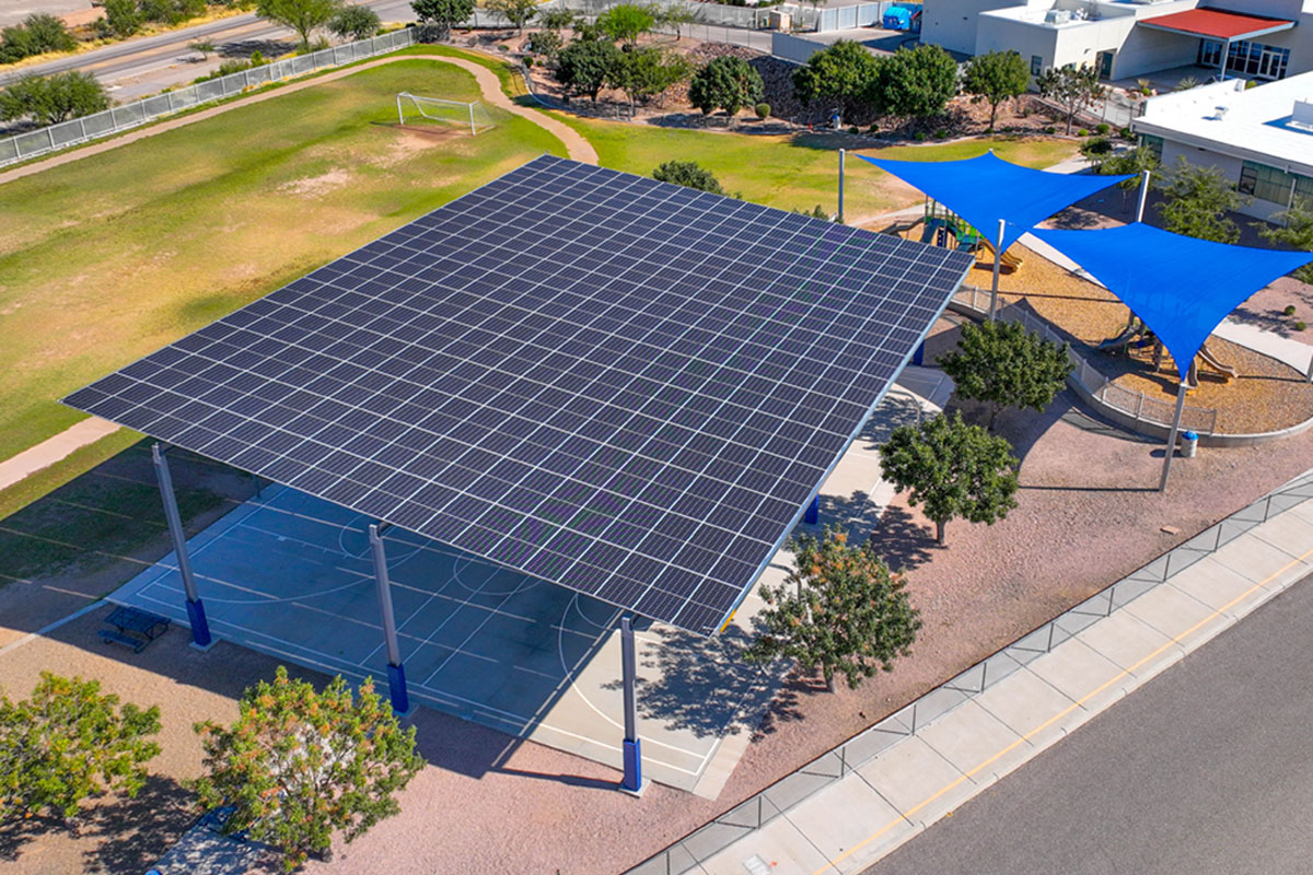 Boviet Solar Soloncorp Vail Copper Ridge School Solar System