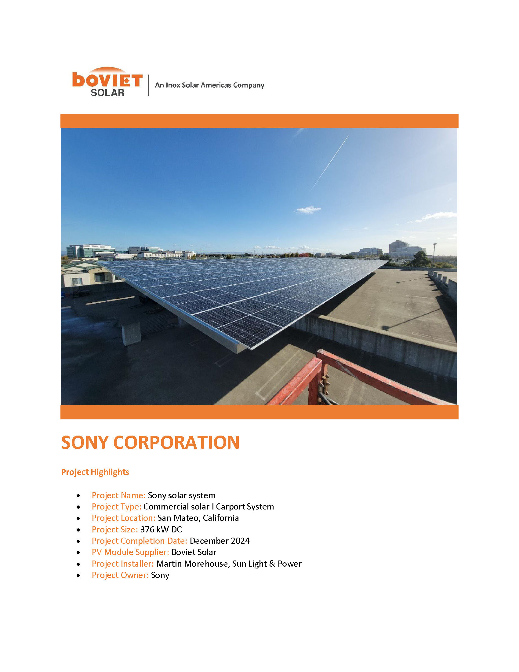Boviet Solar Sun Light And Power Sony Corp Solar System Page 1