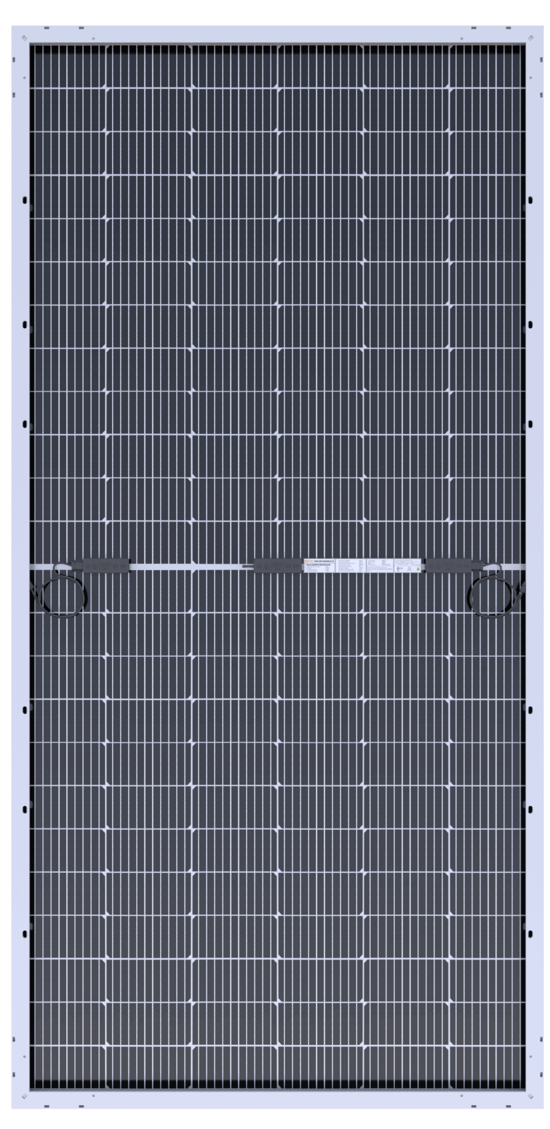 Image 6 Boviet Solar Pv Module Vega Series Mono Bifacial Utility 530 550w Back View Photo