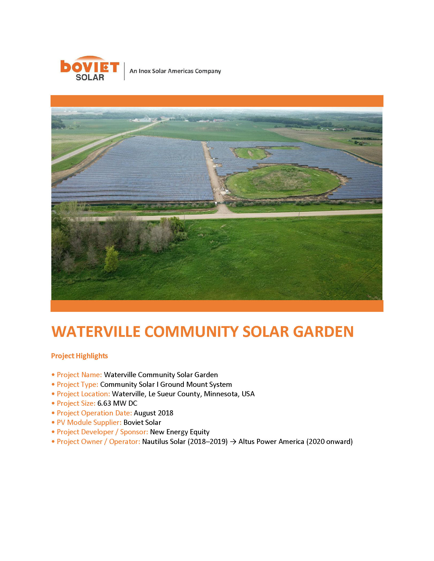 Nautilus Waterville Community Solar Page 1