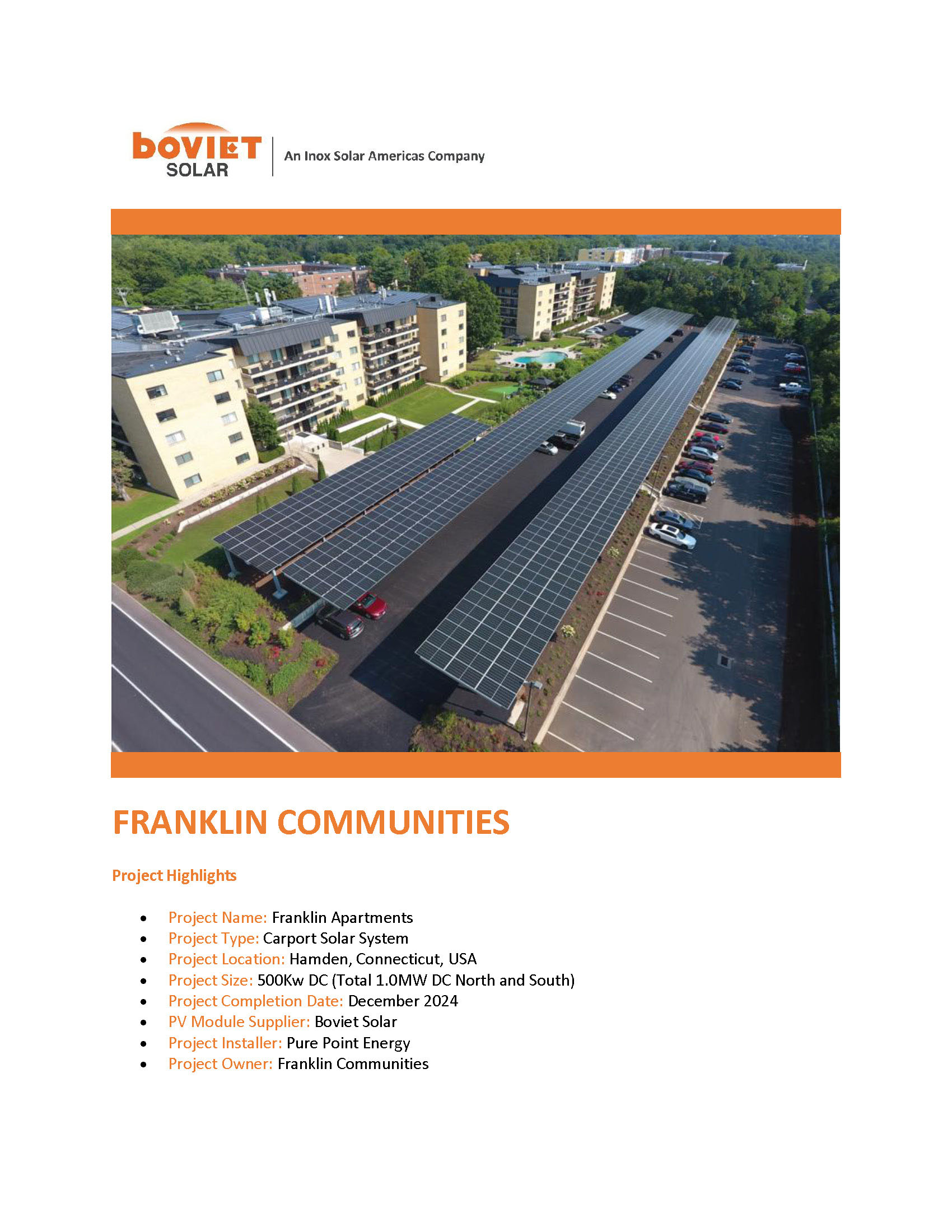 Pure Point Energy Franklin Communities South Page 1