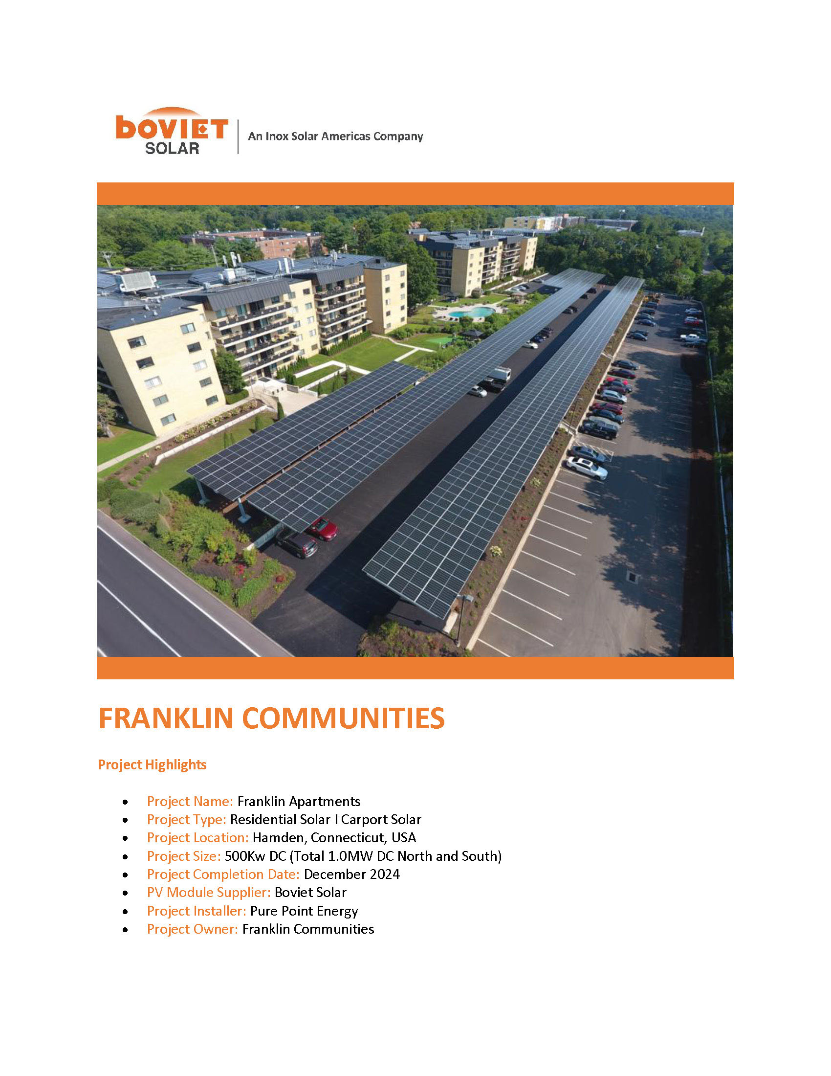 Pure Point Energy Franklin Communities South Page 1